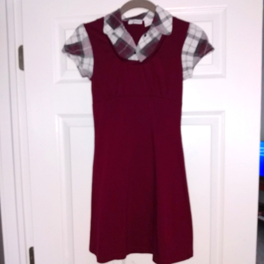 Red Paint dress